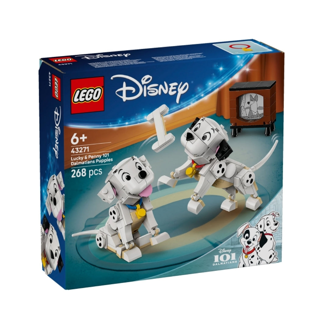 Lego Disney Lucky & Penny 101 Dalmatians Puppies - 268 Pcs